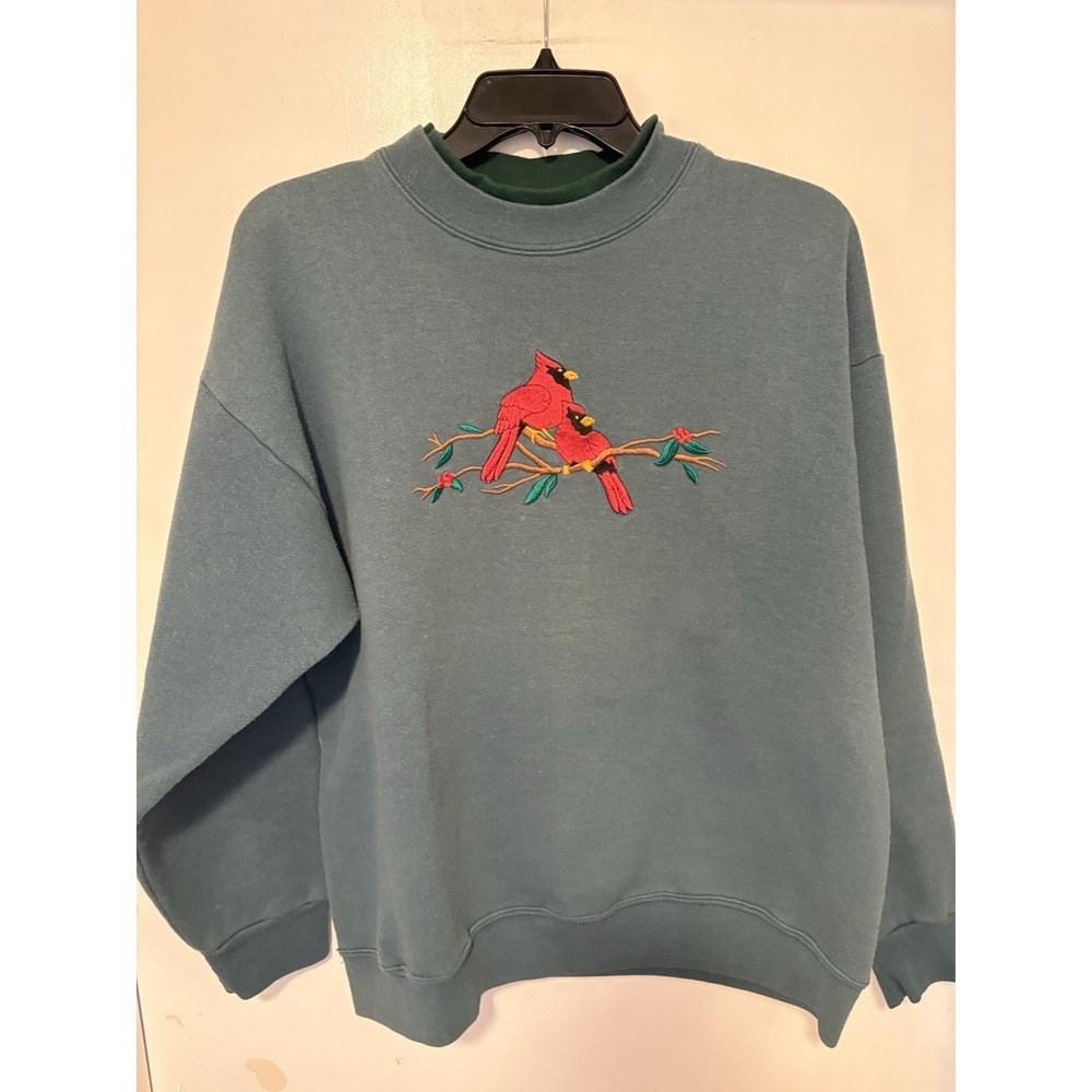 Vintage Cardinal Grandma Sweatshirt Size L